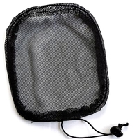 Bonnet de perruque en polyester noir avec cordon de serrage du fabricant |   Filet à cheveux en dentelle à maintien ferme pour la création de queues de cheval à usage commercial