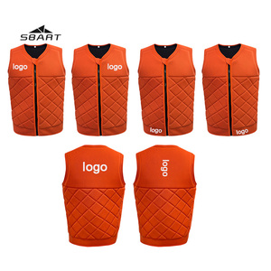 Logo personnalisé adulte hommes femmes <span class=keywords><strong>Wakeboard</strong></span> <span class=keywords><strong>Impact</strong></span> <span class=keywords><strong>gilet</strong></span> de sauvetage en néoprène pour la natation Rafting canotage EPE mousse PVC matériel - Product Image 3