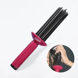 salon air felt curly hair curl comb high temperature resistant curling and coiling device styling hair fluffy curling roll comb
