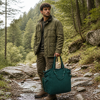 Sac fourre-tout bandoulière en toile lavée écologique pour femme, grande capacité, en tissu durable, motif lettres, ruban personnalisable