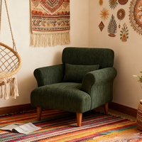 Moderner Minimalistischer Verstellbarer Schwamm-Einzelsessel Vielseitiger Designer-Stuhl für Kleine Wohnzimmer mit Balkon