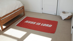 Personalizado al aire libre, la bandera Original de Jesús es el Señor, la bandera de Jesús es el rey - Product Image 6