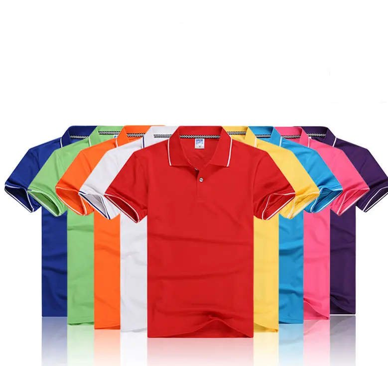 Newest Hot sale 100% Cotton Polo Shirt Customized Logo T-shirt men polo shirt workers' shirt