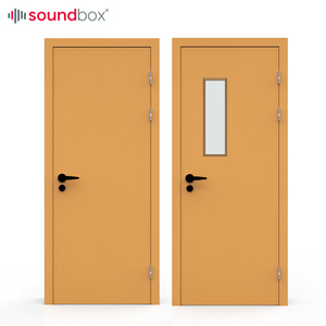 Nouvelles portes insonorisées Hôtel <span class=keywords><strong>Appartement</strong></span> <span class=keywords><strong>Porte</strong></span> <span class=keywords><strong>acoustique</strong></span> Sécurité Ignifuge Anti-fumée <span class=keywords><strong>Porte</strong></span> insonorisée - Product Image 4