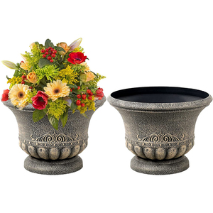 <span class=keywords><strong>Prix</strong></span> de gros, décoration intérieure et extérieure, jardinières, grands pots de fleurs en plastique, pots de plantes - Product Image 1