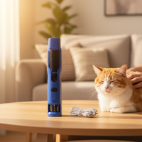 7-Speed High Quality Low Noise Pet Nail Grooming Tools Electric Pet <strong>Dog</strong> Nail Grinder for Pet Led Light Usb Charging Electric