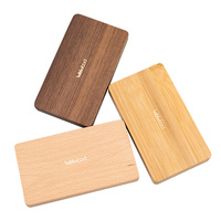Palette de fards à paupières et de blush en bois de bambou végétalien, personnalisable avec logo privé, emballage recyclé, estampage, Vietnam WeWood