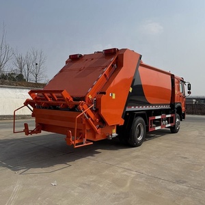 รถบรรทุกขยะ SINOTRUK HOWO 4X2 10-15CBM แบบยกท้าย รุ่นพรีเมียมช้อยส์ สำหรับการจัดการขยะเชิงพาณิชย์และการรีไซเคิล - Product Image 5