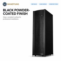 Armoire serveur 19 pouces avec gestion du flux d'air, portes perforées, 42U, 600x1000mm, revêtement en poudre, armoire réseau