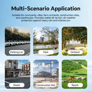 Caméra de sécurité Rscamtom à quatre objectifs, 24/7, AOV PTZ, batterie solaire, 4G Sim, enregistrement 24 heures, WIFI, IP66, sans fil, audio bidirectionnel, CCTV - Product Image 5