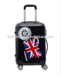 Custom Stewardess Boarding Abs Travelling Bags Bagagewagen 20 "24" 28 "Trolly Tas Koffer Met Slot