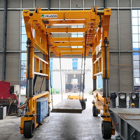 Porte-conteneurs multifonctionnel avec crochet et écarteur 25T 35T – Porte-conteneurs mobile polyvalent à portique