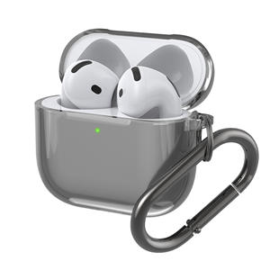 Compatible avec les nouveaux AirPods 4 d'Apple 2024, nouvelle coque transparente simple en TPU pour écouteurs sans fil, protection - Product Image 1