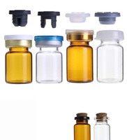 Flacon compte-gouttes en verre ambré de 6 ml pour stockage de peptides, estampillé à chaud, à ouverture facile