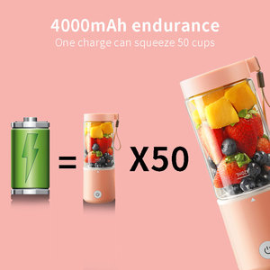 Sh-Mini mélangeur pour Smoothie aux fruits colorés, Portable, USB, vente en gros, robot ménager et créatif - Product Image 3