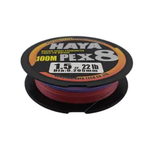 HAYA 6lb-100lb100% línea de fluorocarbono líder de fluorocarbono puro súper fuerte para aparejos de pesca línea de pesca con mosca Tippet fregadero rápido