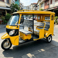 Nouvel Arrivage Tricycle Électrique 4000W à Moteur TVS, Carrosserie Ouverte, 60V, Type Bajaj Africa Keke, avec Caractéristiques Communes