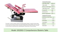 Table d'examen gynécologique et lit d'accouchement manuel hydraulique à prix abordable, modèle électrique, le plus vendu