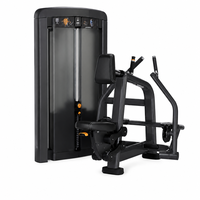 Appareil de musculation fonctionnel à sélection de charge par pignon pour extensions dorsales, en acier, usage commercial