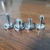 Tornillo de Montaje de Anillo en D de 1/4 de Pulgada, Tornillo Adaptador de Placa de Liberación Rápida para Trípode, Monopié, Fotografía DSLR, Fijación de Fotografía