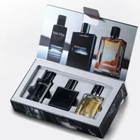 Coffret Cadeau 3 Parfums Homme – Senteur Épicée Longue Durée, Doux pour la Peau – Eau de Toilette en Spray 30ml par Flacon – Idéal pour les Rendez-vous Galants – Vente en Gros