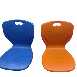 Silla de Oficina de Plástico, Carcasa de Polipropileno 41x41, Patas Cromadas, Diseño Contemporáneo para Uso en Oficina - Product Image 5