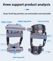 OS OEM/ODM Exosquelette de randonnée extérieur avec support de genou et assistance de jambe motorisée, aide à l'escalade et amplificateur de ressort pour la marche et le sport