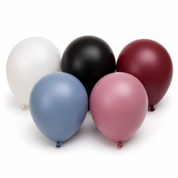 Ballons en latex satiné mat de 12 pouces, 100 pièces par sac, 2,8 g, couleur unie épaissie pour décoration d'arche de mariage et de fête d'anniversaire