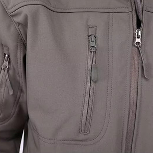 Chaqueta Deportiva OEM/ODM con Cierre, Estampado a Cuadros, Resistente al Viento, Cuello Alto, para Gimnasio, Senderismo, Montaña, Motociclismo - Product Image 5