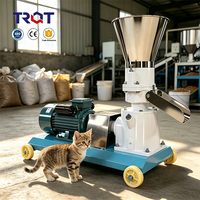 Machine à granulés pour litière de chat multifonctionnelle pour la production de granulés d'aliments pour poissons, porcs et bovins, à haut rendement et haute productivité, avec moteur électrique