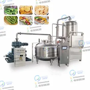 Vente en gros de Chine de friteuse à vapeur sous vide automatique en continu prix de la machine friteuse électrique