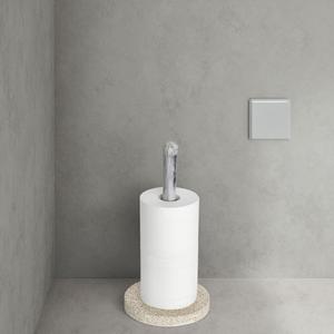 Porte-serviettes en résine <span class=keywords><strong>beige</strong></span> terrazzo moderne multifonctionnel, porte-papier <span class=keywords><strong>toilette</strong></span>, porte-mouchoirs <span class=keywords><strong>de</strong></span> cuisine - Product Image 3