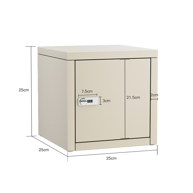 Beige combination lock [25*25*25]