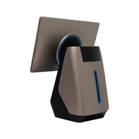 Terminal POS Layar Ganda Windows dengan CPU I3, RAM 8/16GB, Penyimpanan 256GB untuk Performa Lebih Lancar, Tanpa Lag, Daya Tahan Lama