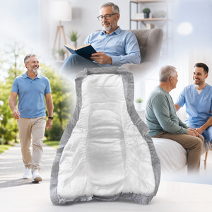 Protection nocturne complète, sommeil sans perturbations, incontinence, coussinets <span class=keywords><strong>pour</strong></span> hommes, peau sensible, soins discrets et sécurisés - Product Image 6