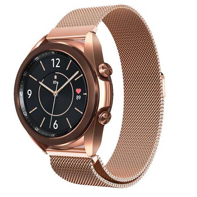 Stainless Steel Milanese Loop 20/22 Width Watch Strap for Samsung huawei xiaomi Smartwatch
