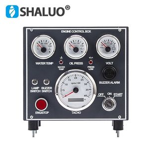 Caja de Control de Motor Shaluo 24V Diésel, Medidor de Temperatura del Agua, Presión de Aceite, Voltímetro, Tacómetro, Función de Arranque y Parada - Product Image 1