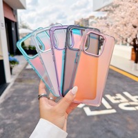 Étui de luxe transparent antichoc pour Redmi Note 14 4G avec support de fenêtre pour appareil photo – Coque de téléphone portable en gros