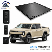 Couverture de benne pour Nissan Frontier Tacoma 2024, couverture de benne roulante pour pick-up, Nissan Navara 2021-2024, Ford Ranger 2019-2024, installation facile