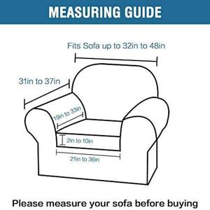 Funda de sofá elástica de terciopelo <span class=keywords><strong>para</strong></span> 1 cojín fundas de sillón <span class=keywords><strong>para</strong></span> sala de estar fundas <span class=keywords><strong>para</strong></span> Sillas - Product Image 4