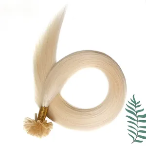 Genius Weft Genius Weft 100% Remy natural hair extension human Double Drawn Vietnam i tip hair extensions wholesale
