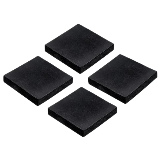 Rubber Cleaning Gloves 4 Pairs Reusable