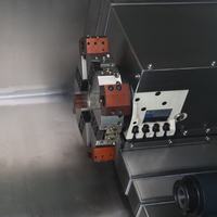Petit centre de tournage CNC TCK46M, diamètre de rotation 460 mm, longueur de tournage 490 mm, commande FANUC, pour la fabrication de moules et la production mécanique.