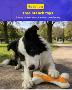 Jouet à mâcher sûr et non toxique pour animaux de compagnie - Os à mâcher indestructible pour chien pour le nettoyage des dents - Product Image 6