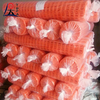 Clôture de sécurité en plastique HDPE durable 100GSM 150GSM, filet de barrière en plastique orange, grille de signalisation