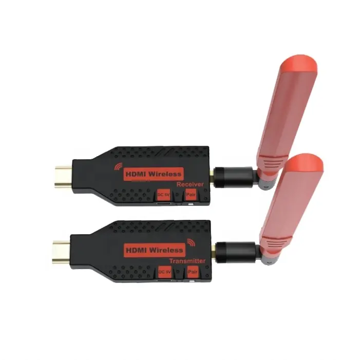 Prix usine 150M sans fil HDMI Extender Plug and Play Audio vidéo émetteur récepteur prise en charge 1X4 pour réunion ou surveillance