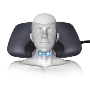 Alphay OEM <span class=keywords><strong>Prix</strong></span> de Gros Dispositif de Traction Cervicale Dynamique avec Massage Chauffant par Impulsions pour le Soulagement de la Raideur - Product Image 2