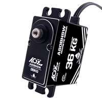 Servo sin Escobillas Programable AGFrc A80BHSW de Fábrica, Alto Torque de 36KG, 0.071Seg, para Barco RC, Cabrestante de Vela