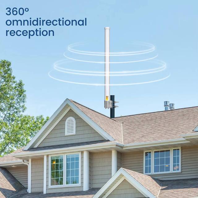 Long range 2.4G 5.8G 10dbi Mimo Omni Outdoor Wifi Antenna Long Range High Performance Communication Antenna Wifi antenna