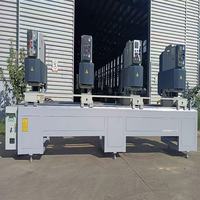 Máquina de Soldadura sin Costuras de 4 Cabezas para Fabricación de Puertas y Ventanas de UPVC de Alta Eficiencia